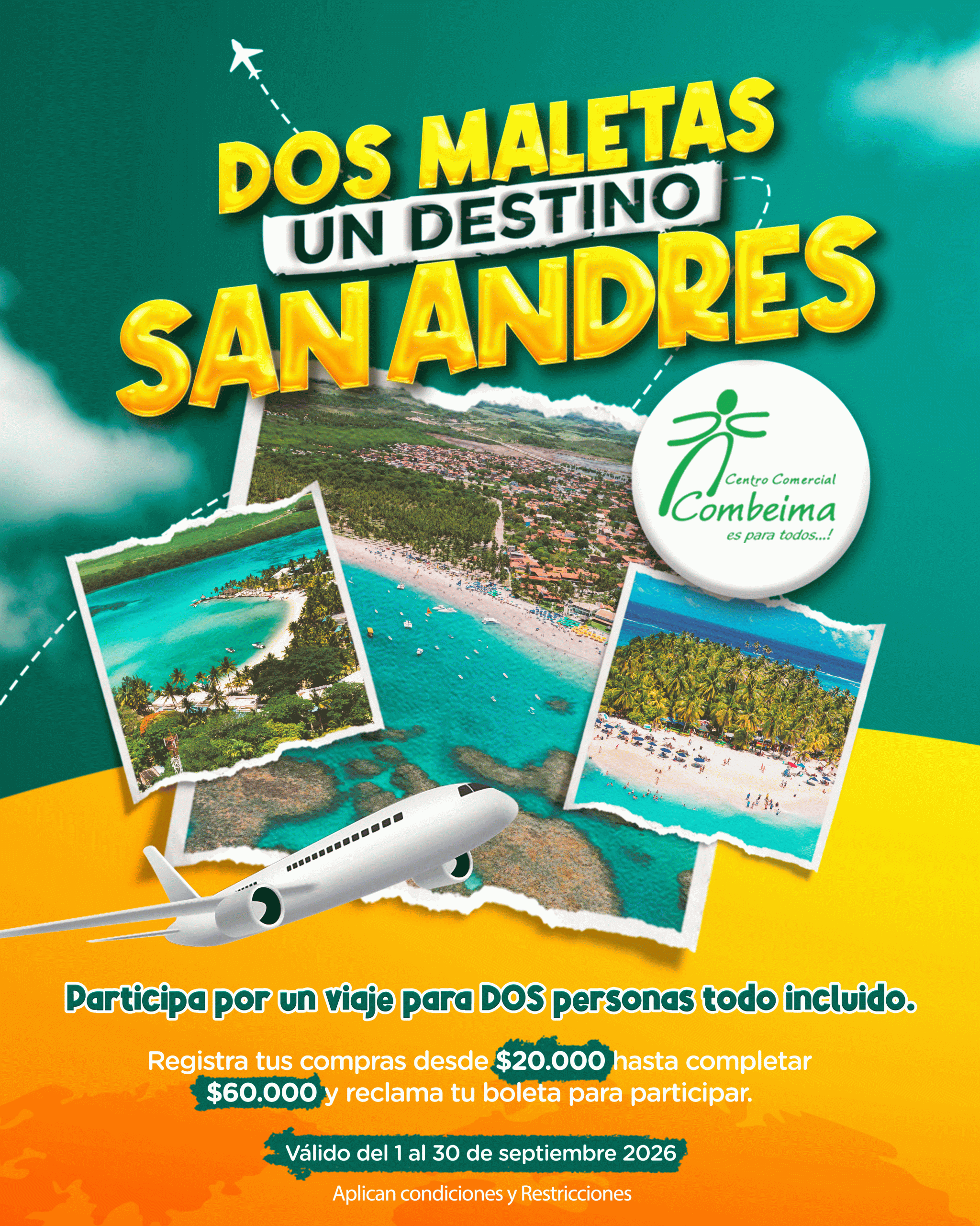 DOS MALETAS UN DESTINO: SAN ANDRES